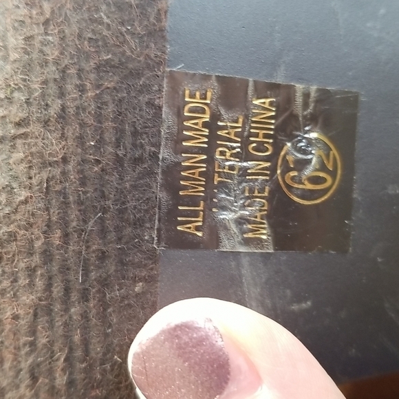 Soda SZ 6.5 Rowley Ankle Boots Booties Faux Suede Western Fringe Camel Brown - Picture 8 of 10